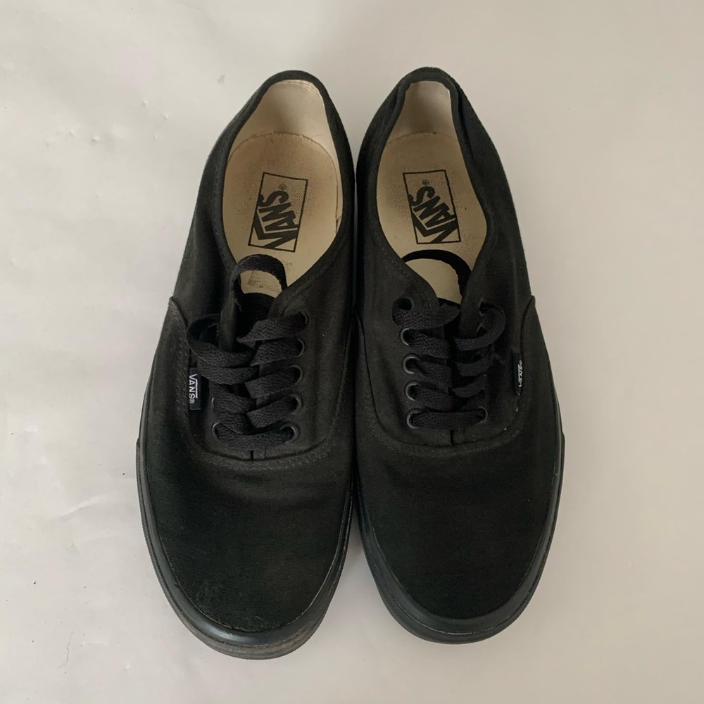 Vans Black on Black